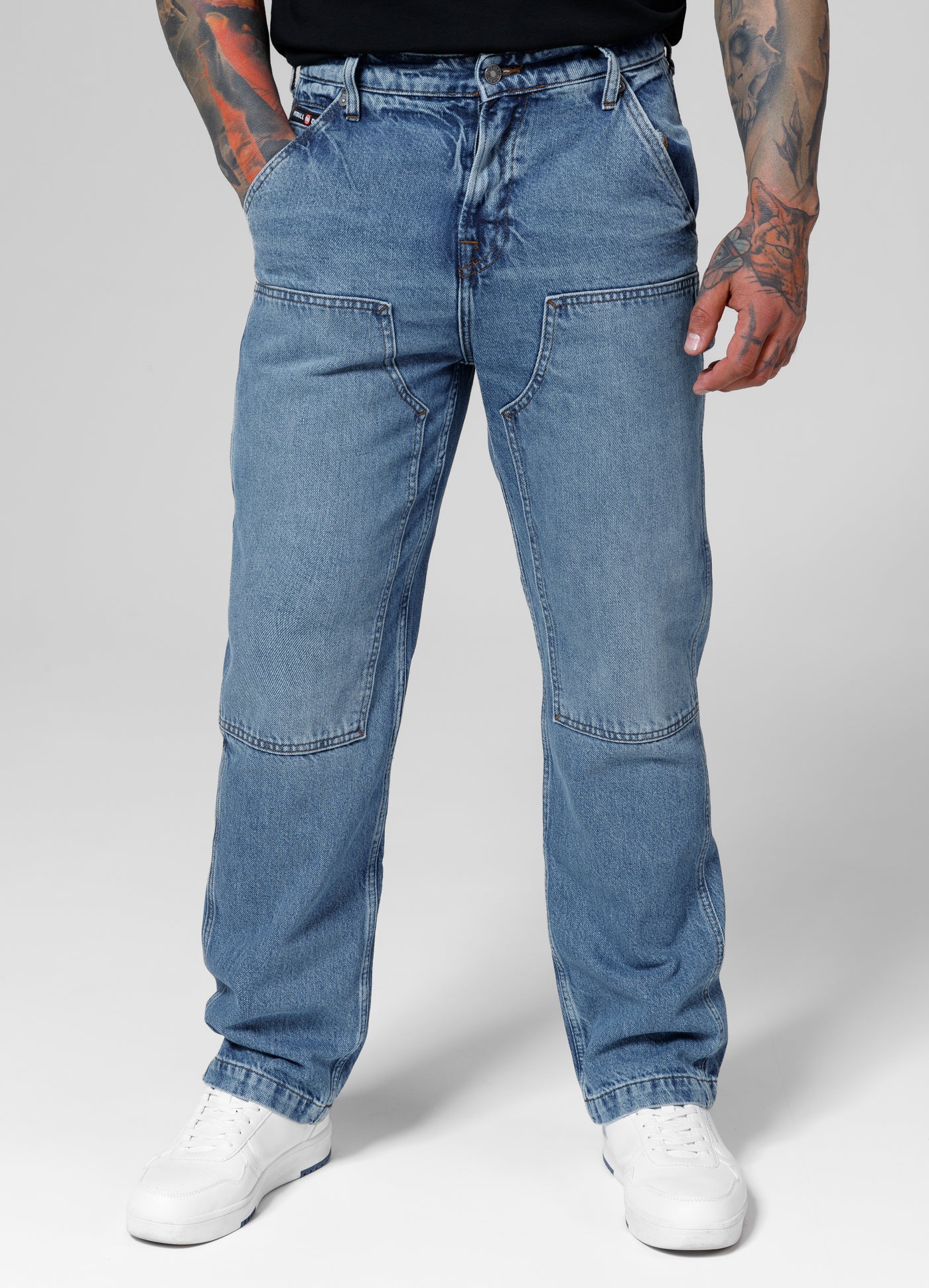CARPENTER Blue Denim Jeans
