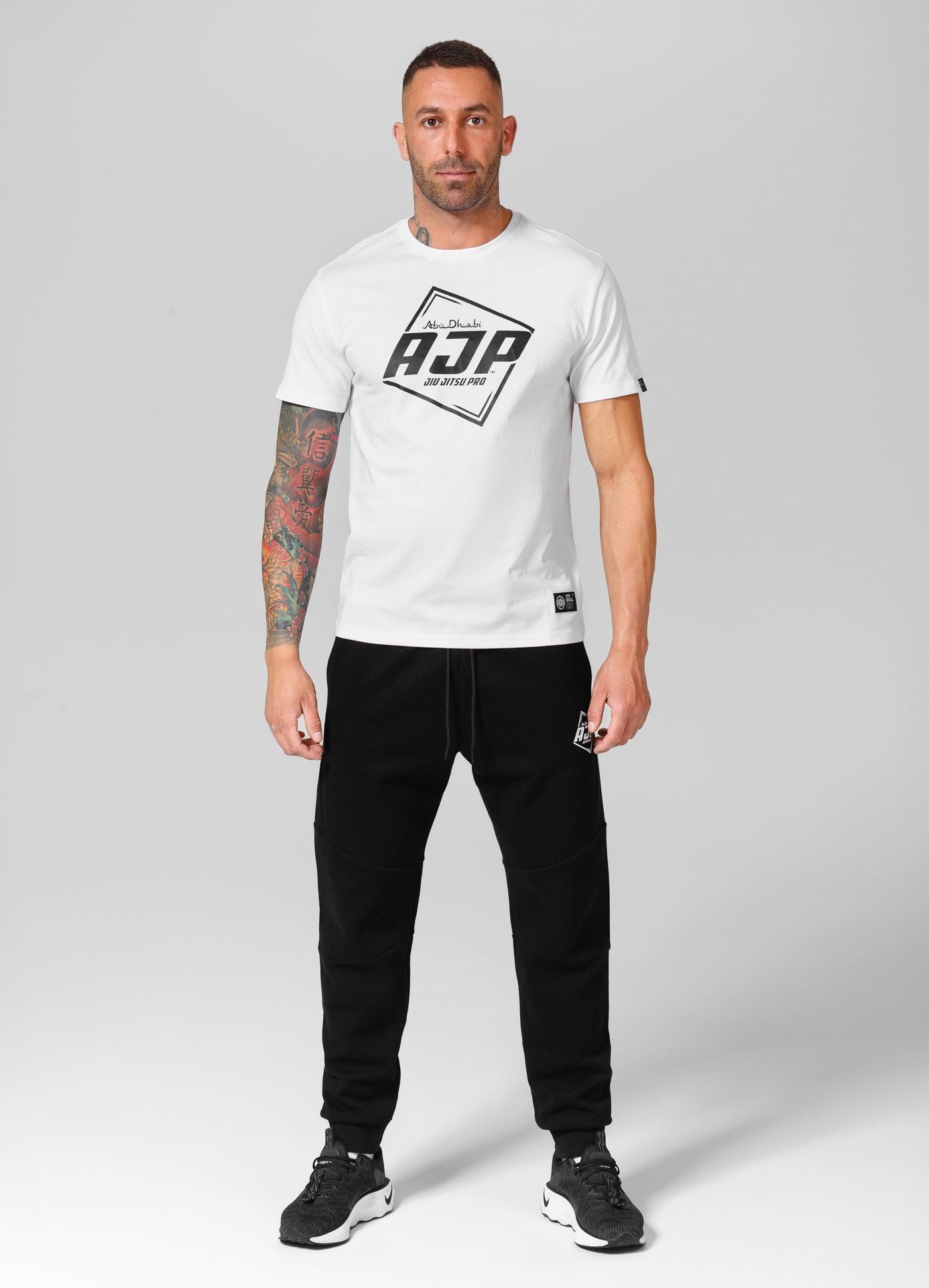 Men's T-Shirt Big Logo AJP - White