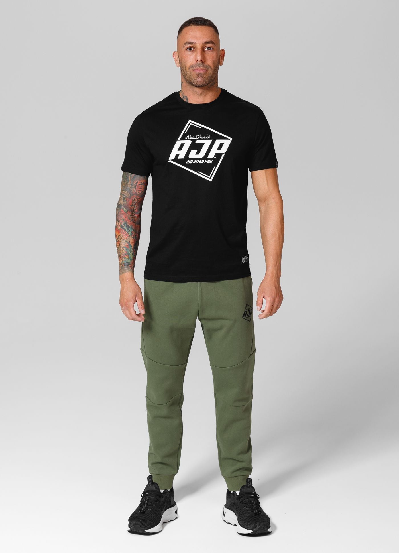 Men's T-Shirt Big Logo AJP - Black