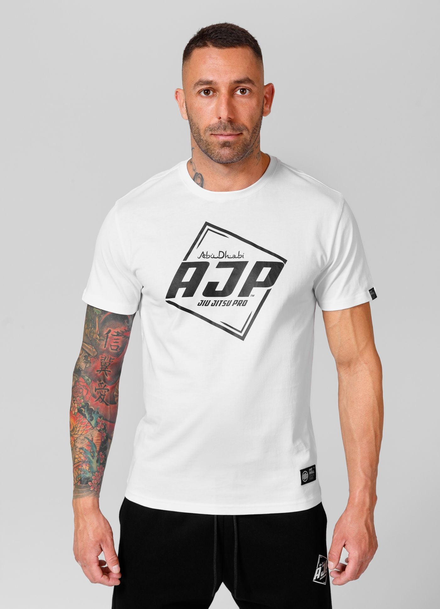 Men's T-Shirt Big Logo AJP - White