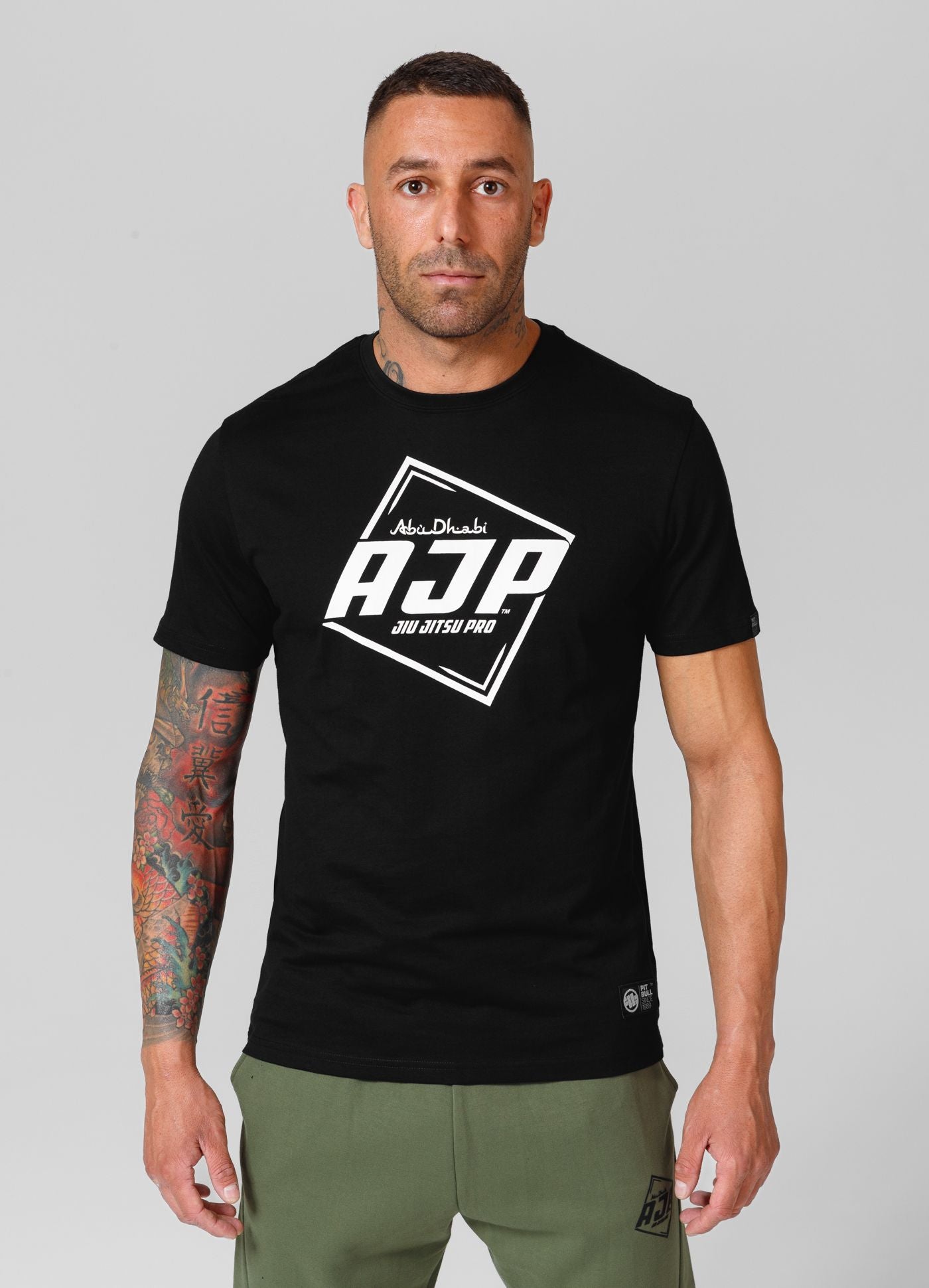 Men's T-Shirt Big Logo AJP - Black
