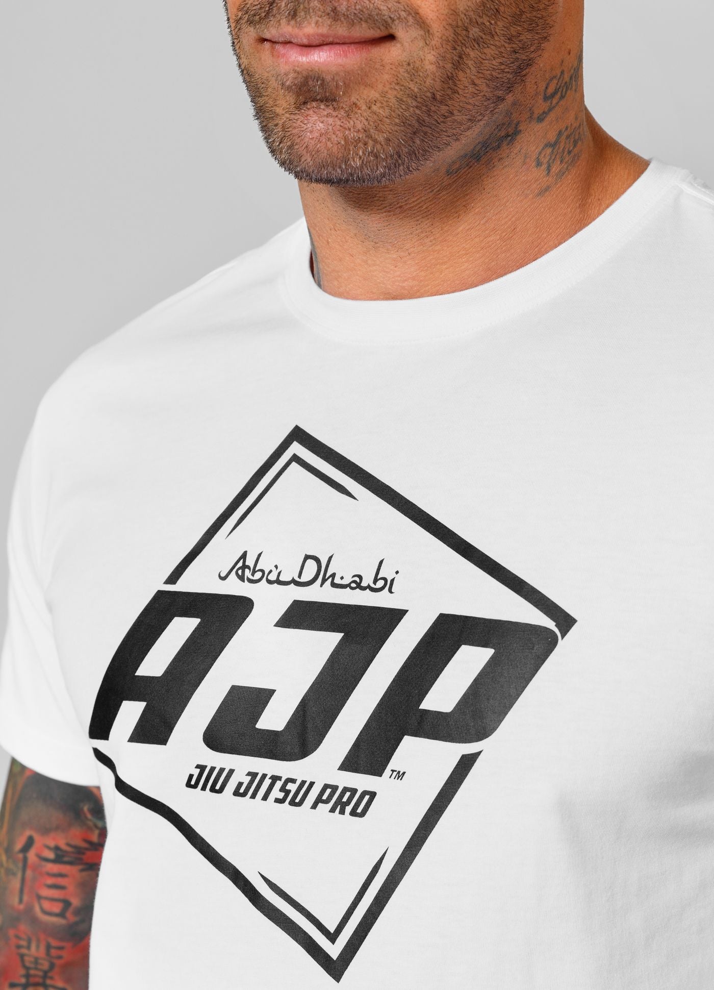Men's T-Shirt Big Logo AJP - White