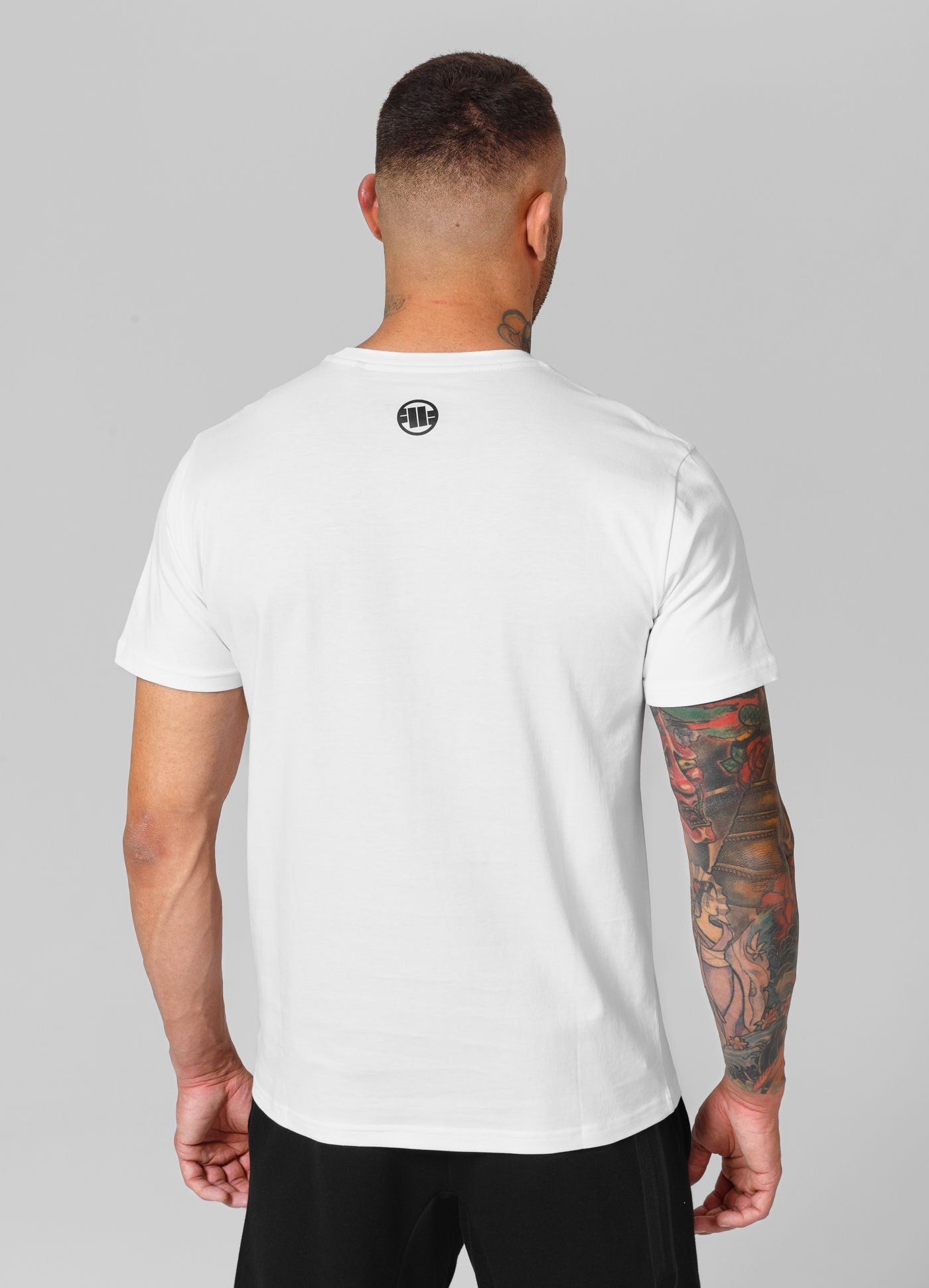 Men's T-Shirt Small Logo AJP - White