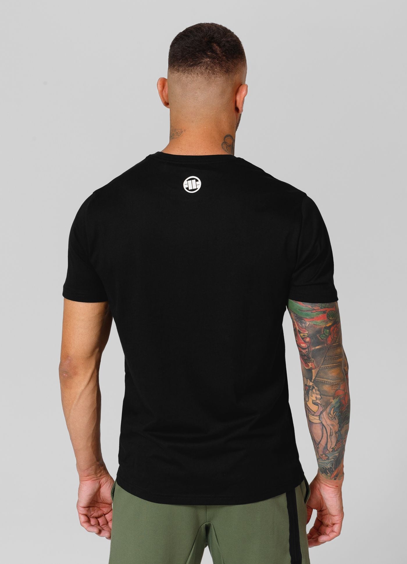 Men's T-Shirt Small Logo AJP - Black