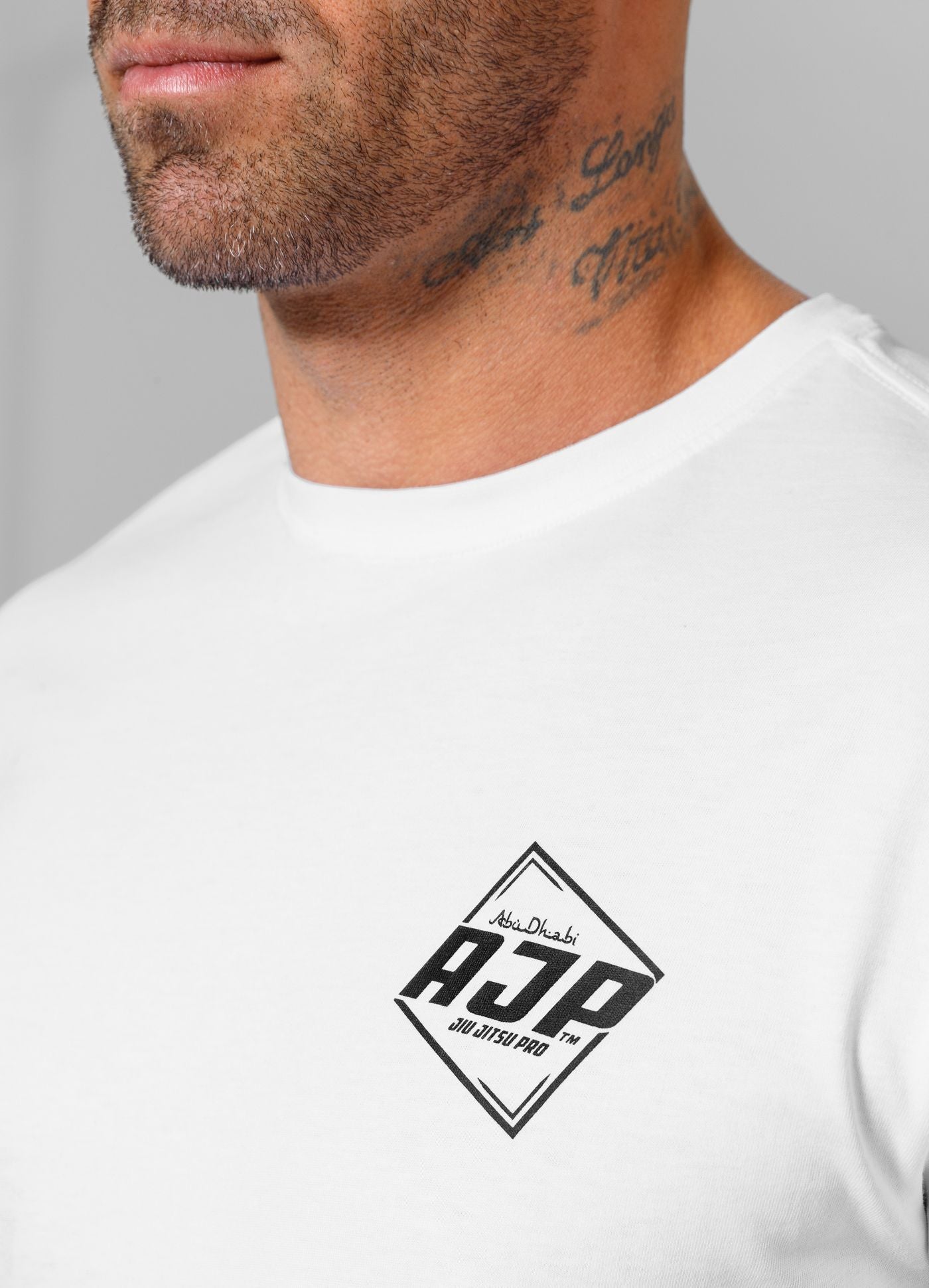Men's T-Shirt Small Logo AJP - White