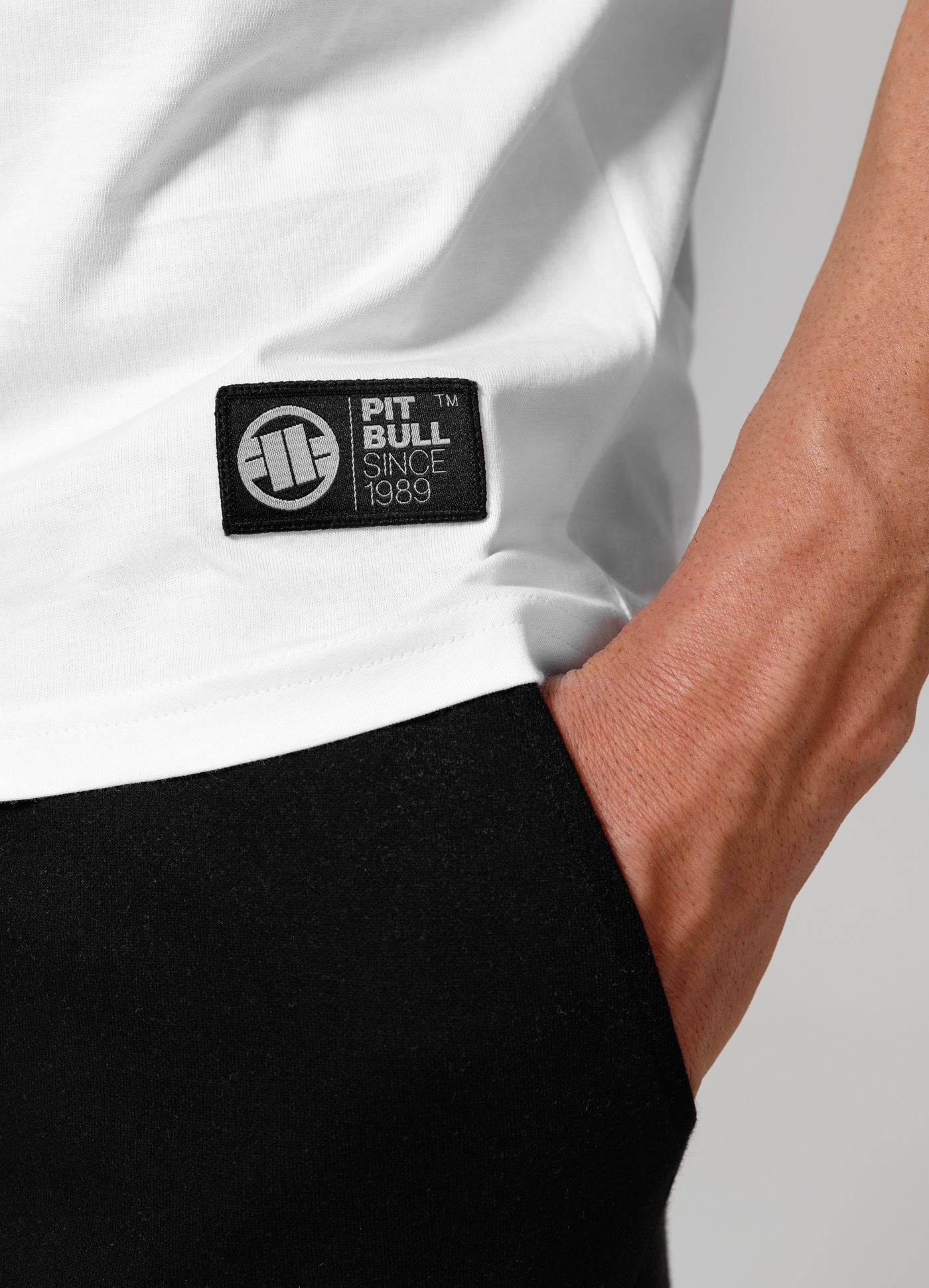 Men's T-Shirt Small Logo AJP - White